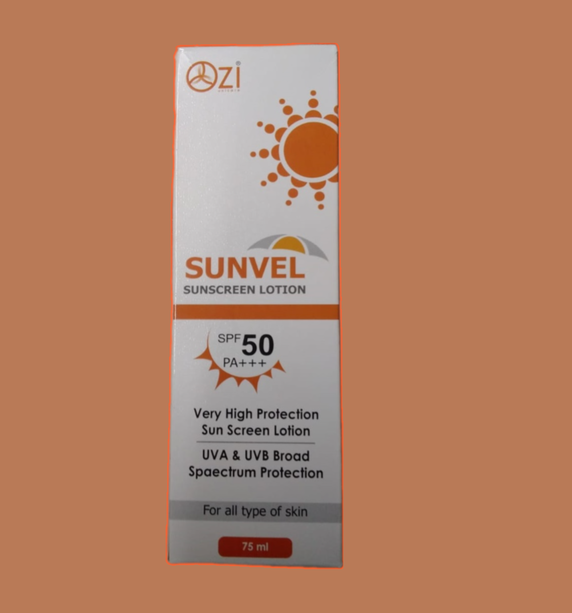 Sunvel Sunscreen Lotion 75 ml