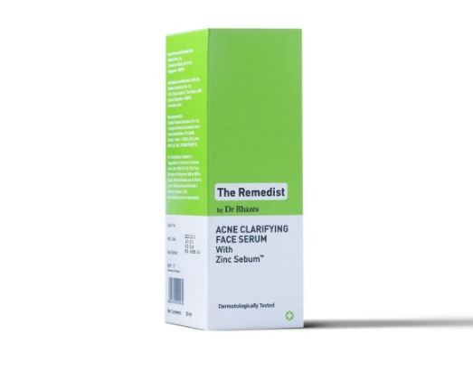 The Remedist Acne Clarifying Face Serum 30ml (Anti Acne with Zinc Sebum)