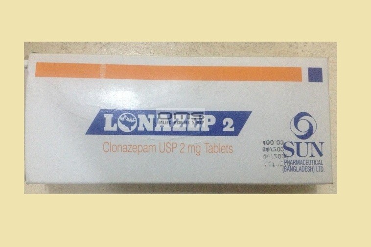 Lonazep 2 Tablet 10's strip