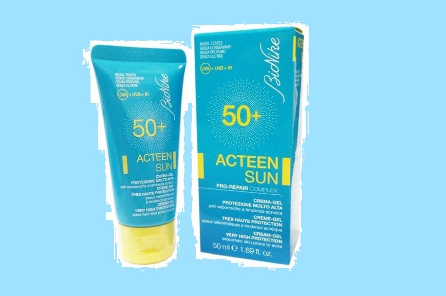 Bionike Acteen Sun 50+ Cream Gel 50ml