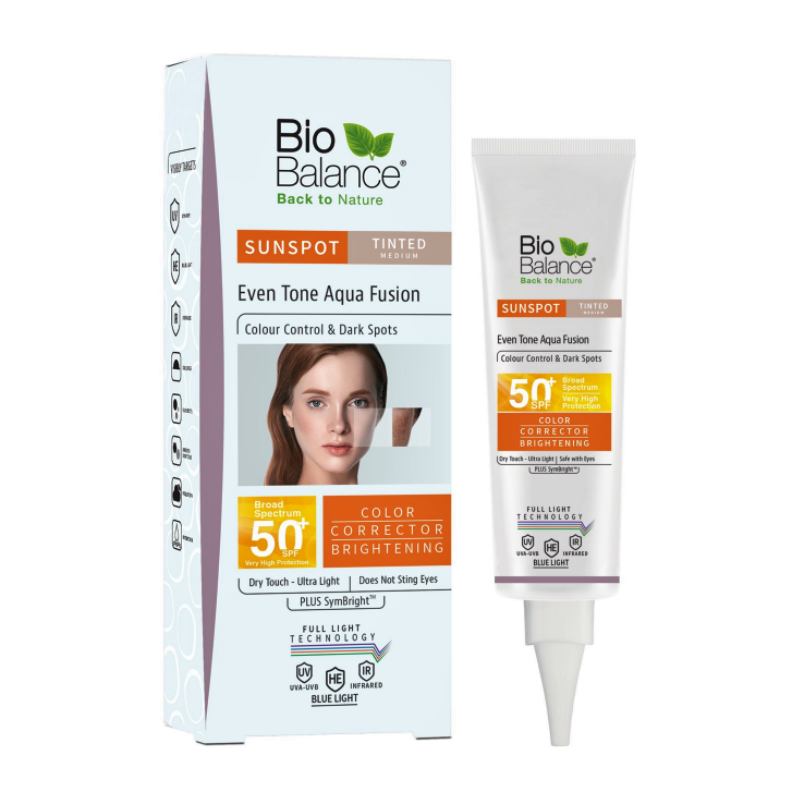 Bio Balance Sunspot Even Tone Aqua Fusion Color Control & Dark Spot SPF 50+.40ml