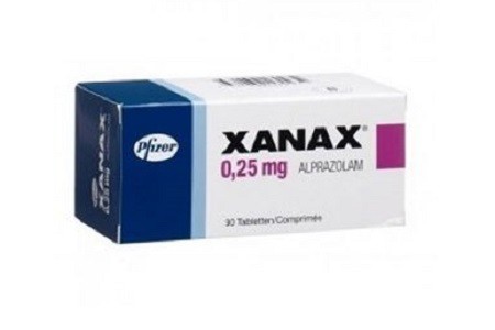 Xanax 0.25 Tablet 100's pack