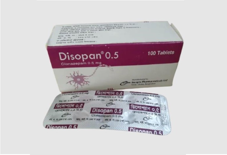 Disopan 0.5 Tablet 100's pack