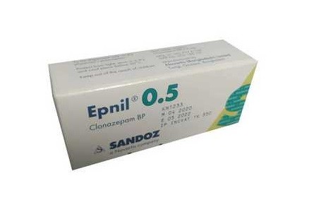 Epnil 0.5 Tablet 50's pack