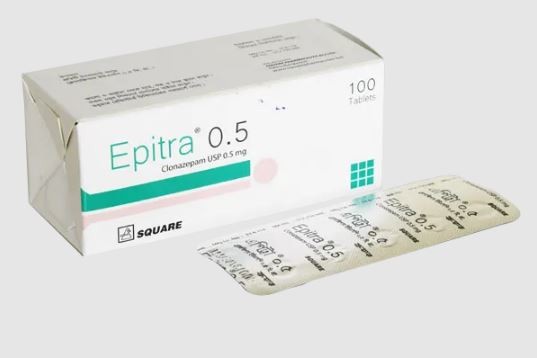 Epitra 0.5 Tablet 50's pack