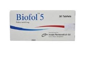 Biofol 5 Tablet 30's pack