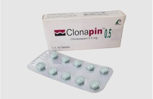 Clonapin 0.5 Tablet 30's pack