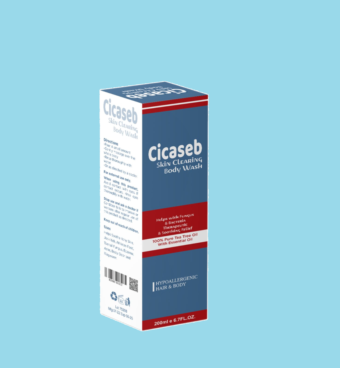 Cicaseb Body Wash 200 ml