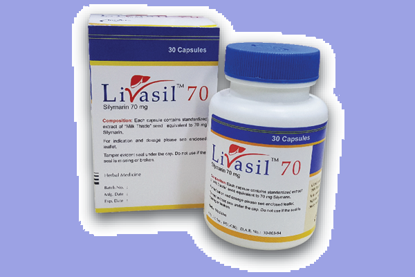 Livasil 70 Capsule 30's pack