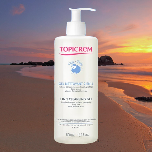 TOPICREM Baby 2 in 1 Cleansing Gel 500 ml