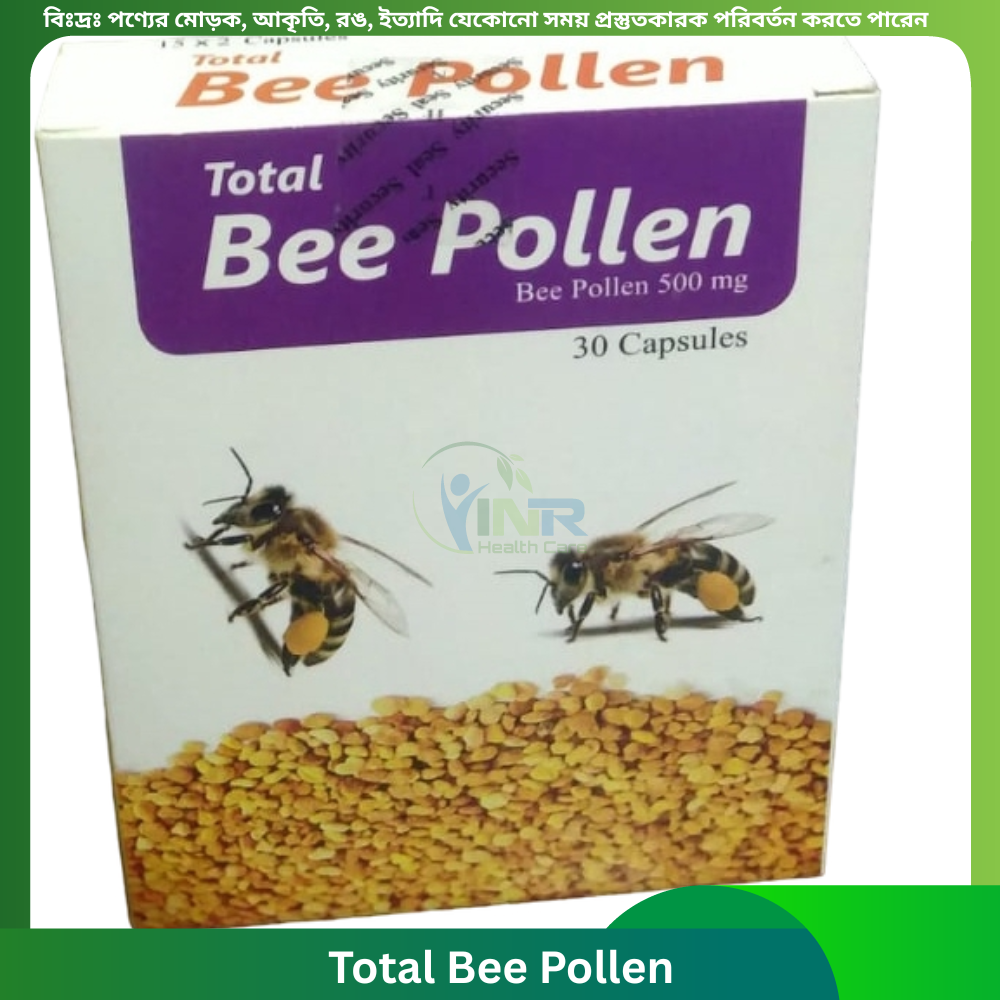 Total Bee Pollen Capsule 30 pcs
