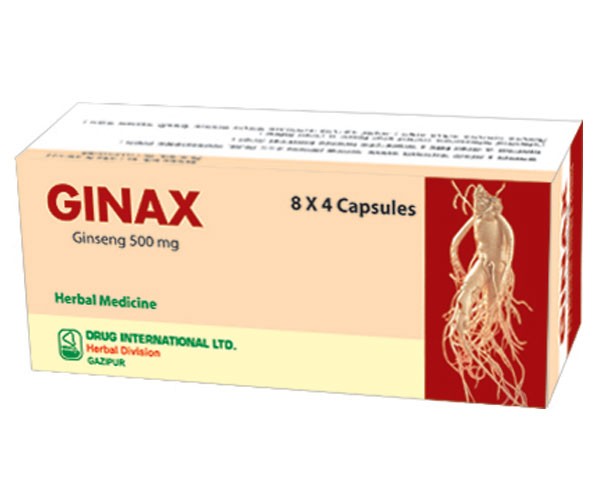 Ginax Capsule 32's pack