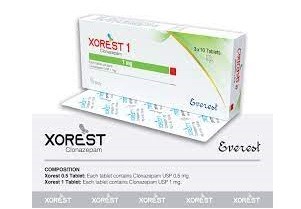 Xorest 1 Tablet 10's strip