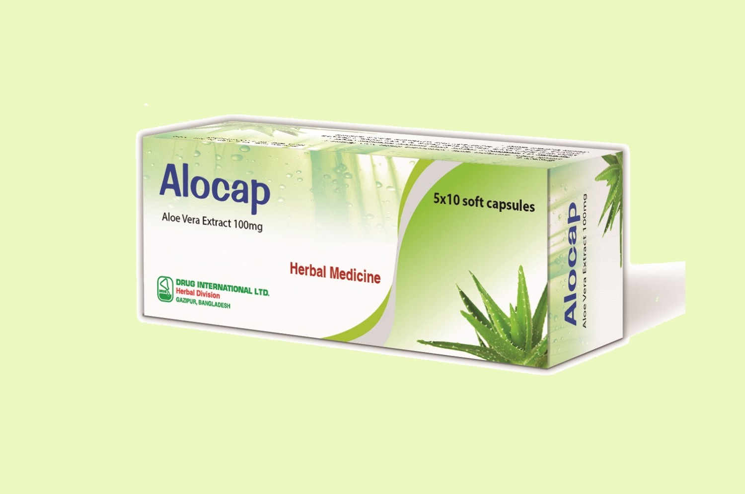 Alocap Capsule 50's pack