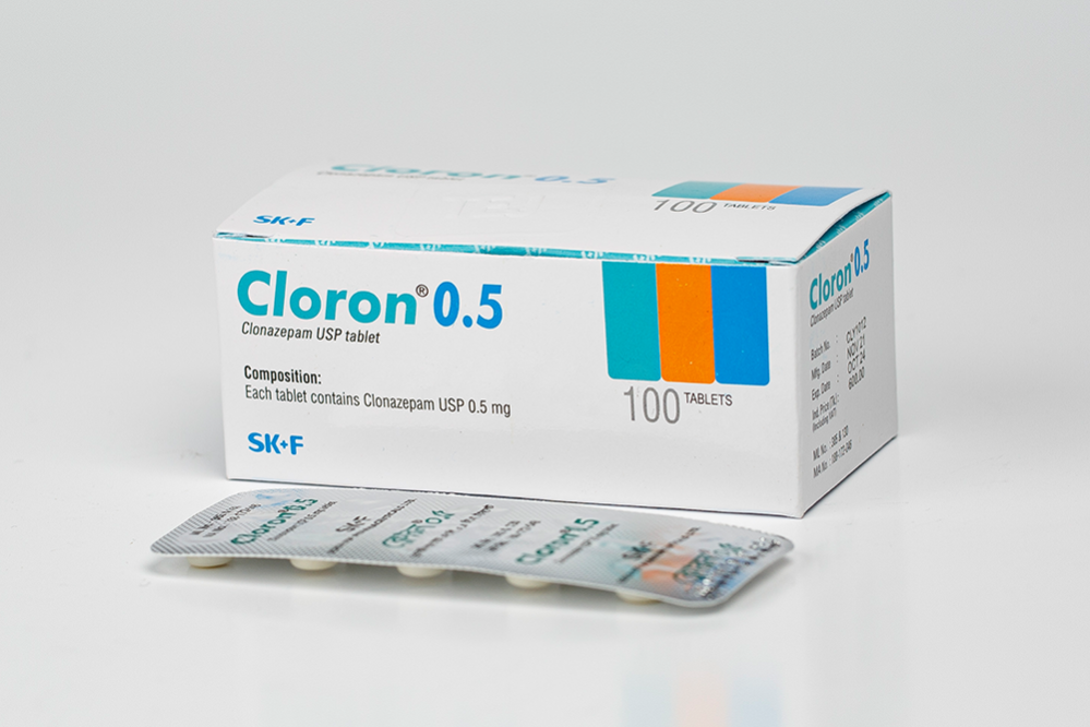 Cloron 0.5 Tablet 10's strip