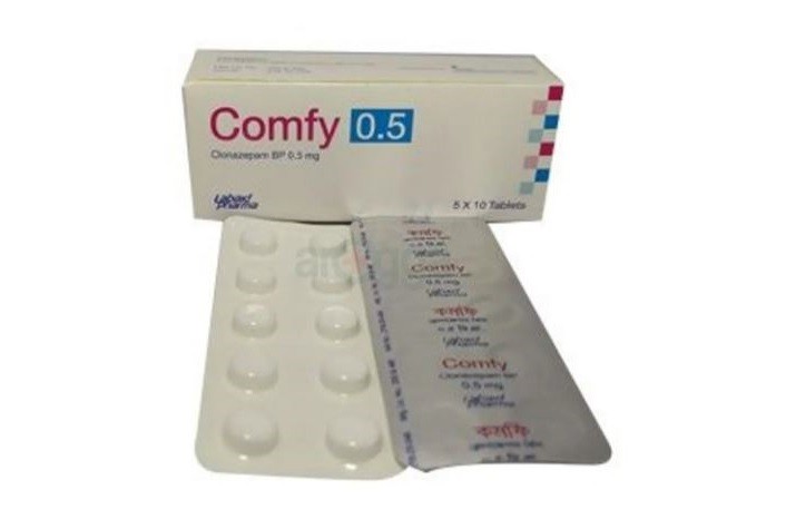 Comfy 0.5 Tablet 10's strip