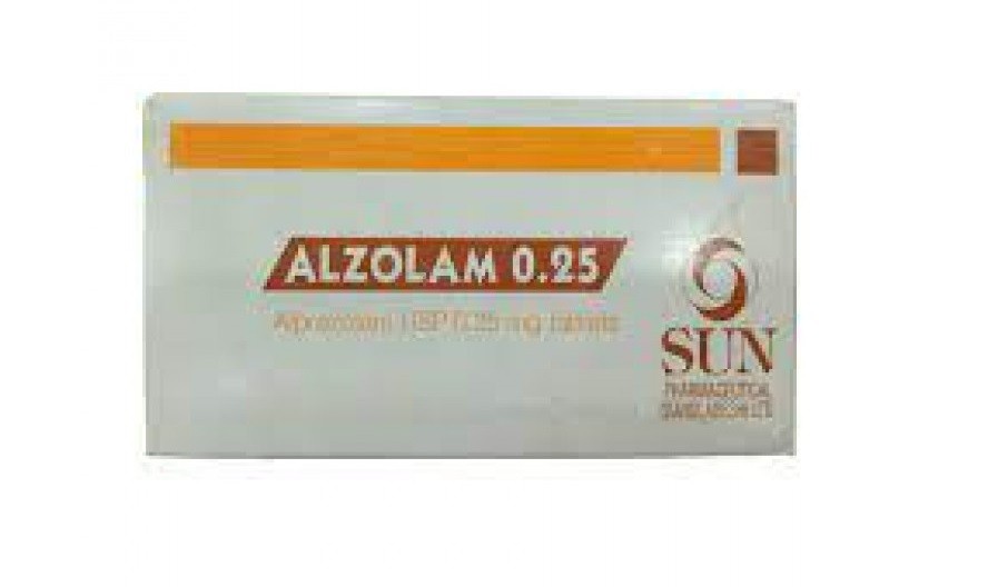 Alzolam 0.25 Tablet 100's pack