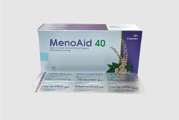 Menoaid 40 Capsule 30's pack