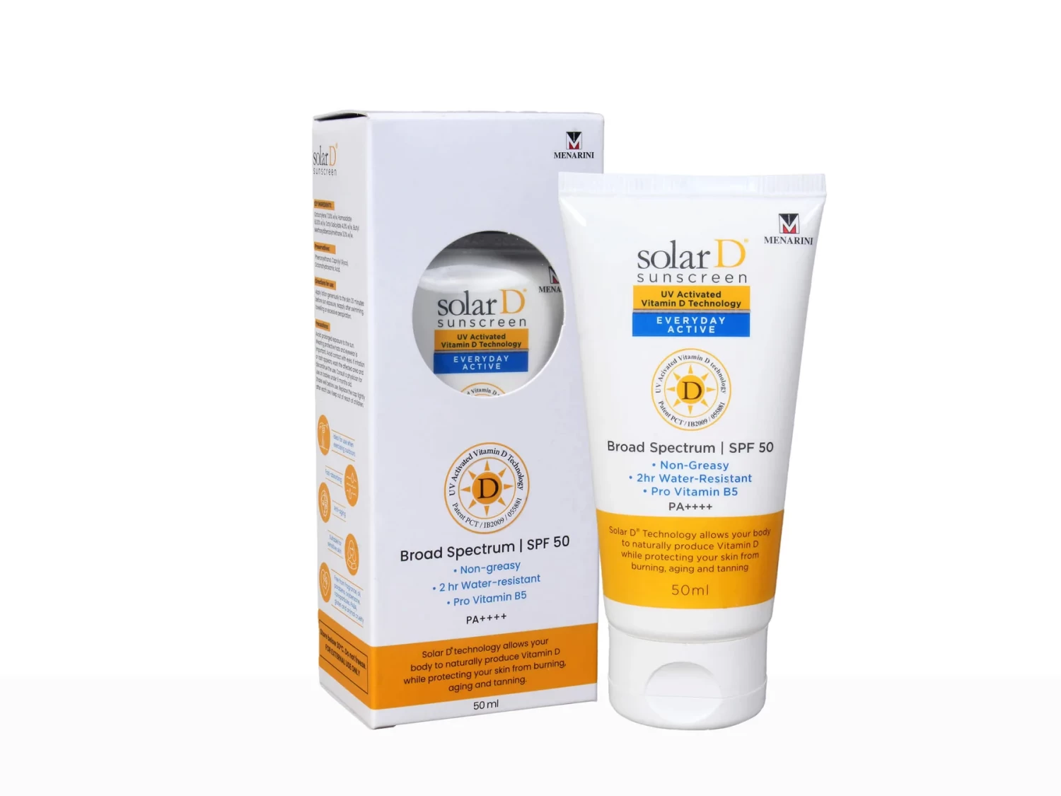 Solar D Sunscreen SPF 50+ 100 ml