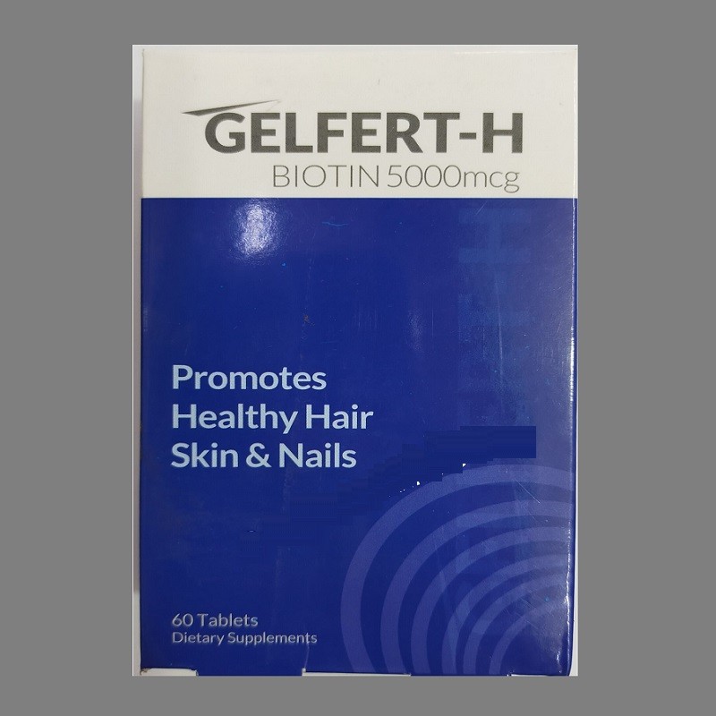 Gelfert-H 5000 mcg Tablet 60's Pack