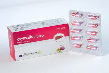 Hepamarin 140 Capsule 30's pack