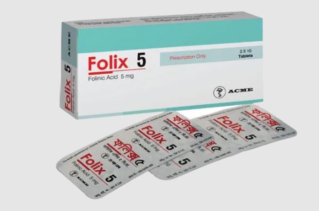 Folix 5 Tablet 30's pack